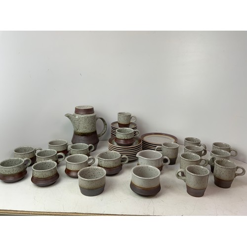 448A - Pottery Tea/Coffee Set