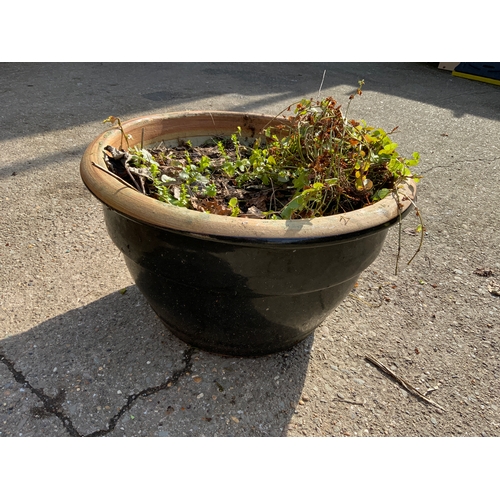 44B - Large Glazed Planter