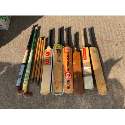 Cricket Bats and Hockey Sticks