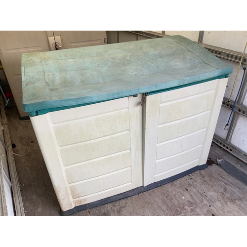 1 - Plastic Garden Storage
*PLEASE NOTE - WE WILL BE OPEN ON FRIDAY AND MONDAY FOR COLLECTION *