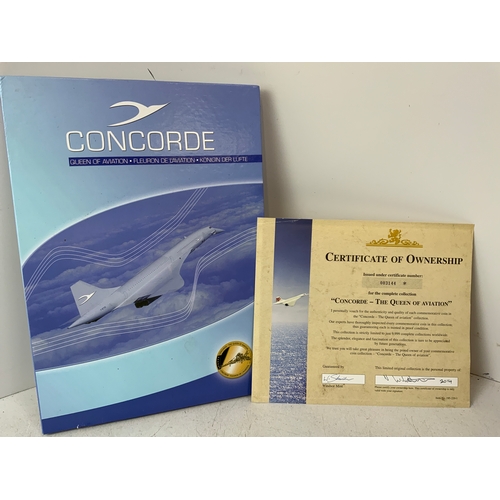 918 - Concorde The Queen of Aviation Commemorative Coin Collection