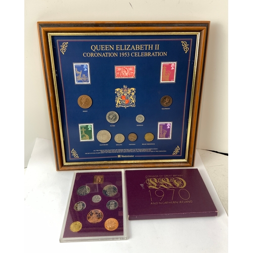 908 - Queen Elizabeth II Coronation 1953 Celebration Coins etc