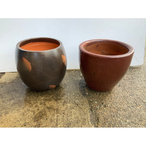 74 - Glazed Planters