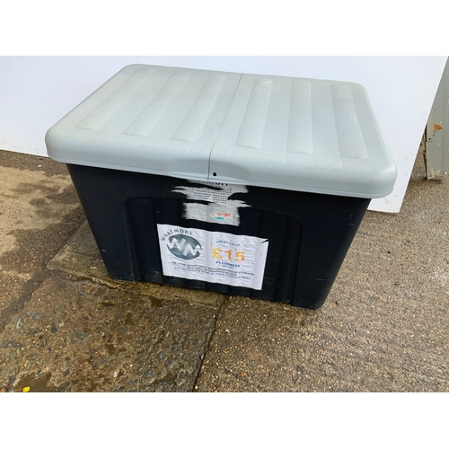 46 - Large Plastic Storage Crate