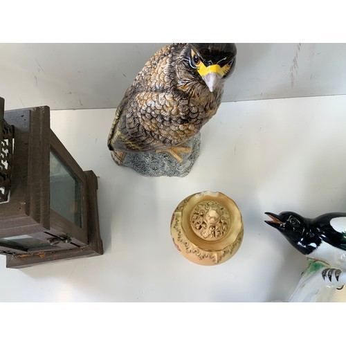 295 - Porcelain and Lamp etc