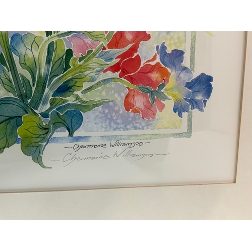 349 - Framed Charmaine Williamson Print