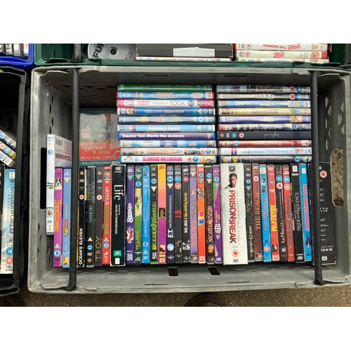 619 - 4x Crates of DVDs