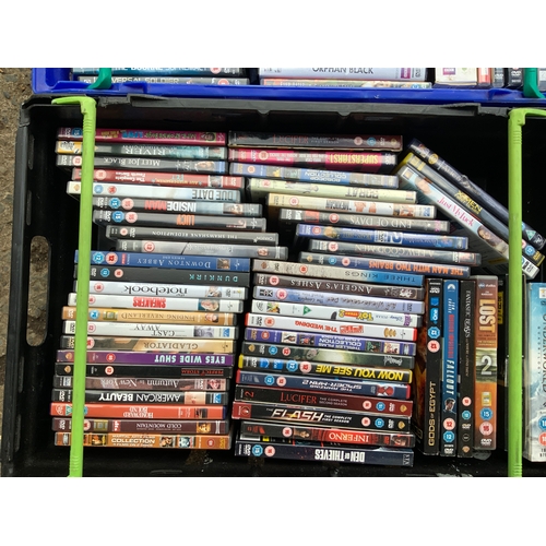 619 - 4x Crates of DVDs