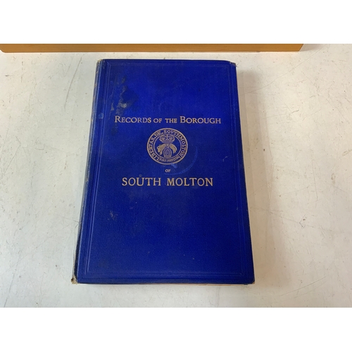 258 - Records of South Molton and Print