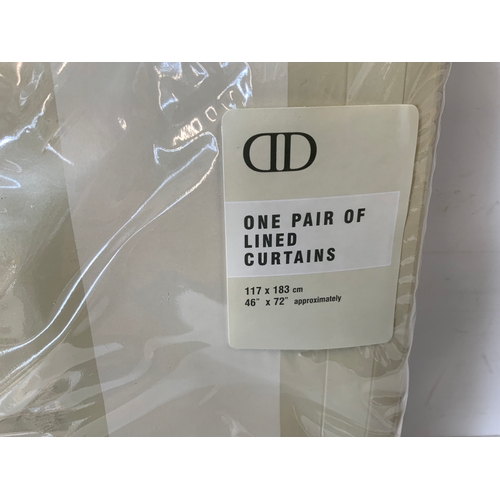 363A - Pair of Lined Curtains