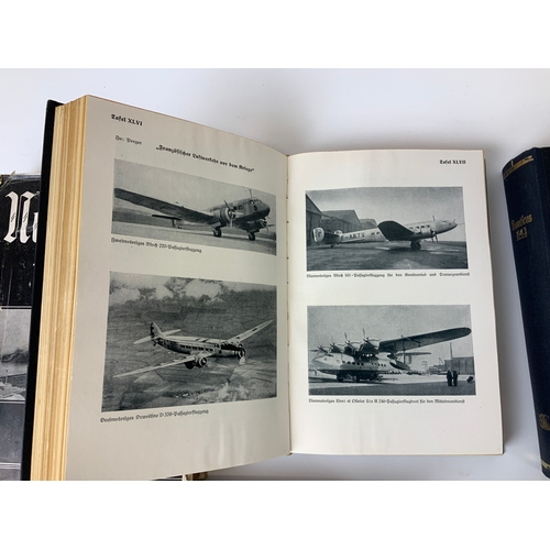 814 - Series of WWII Nauticus German Books