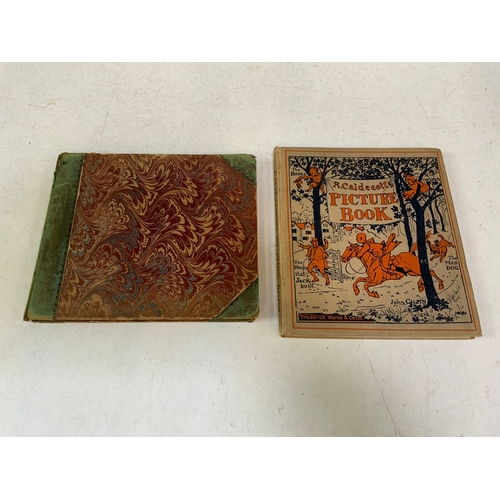 785 - 2x Bound Volumes of Randolph Caldecott’s Picture Books Circa 1885