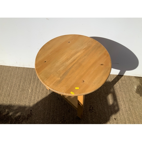 719 - Pine Cricket Table