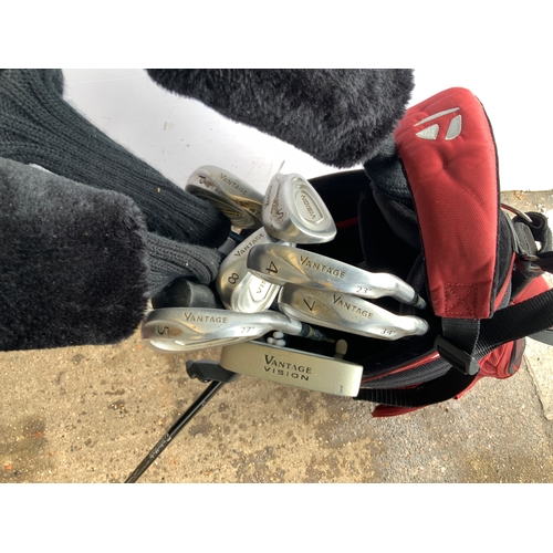 876 - Golf Bag and Clubs