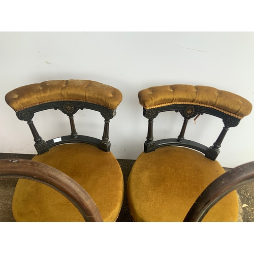 711 - 4x Victorian Chairs