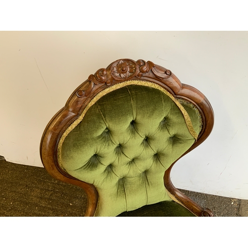 617 - Victorian Spoon Back Chair