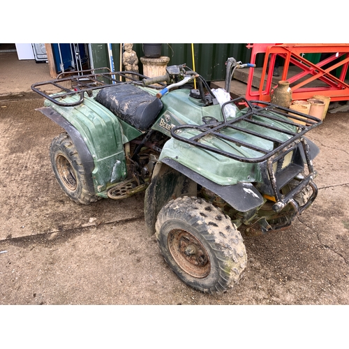 50A - Yamaha Bear Tracker Quad Bike - New Battery - Starts and drives - Key in Office