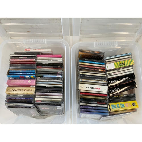 375 - Storage Boxes and Contents - CDs