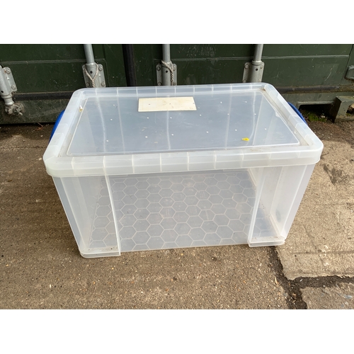 60 - Large Plastic Storage Box