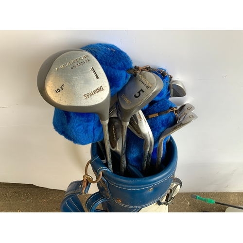 25 - Golf Bag and Clubs