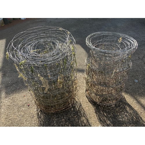 58 - 2x Rolls of Wire Netting