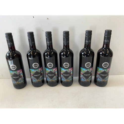 6x Bottles of Morrisons The Best South African Pinotage Wine (purchased