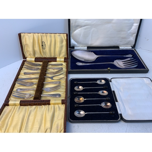 226 - 3x Boxed Sets of Cutlery