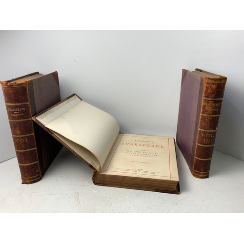 489 - The Shakespeare Library - 3 Volumes