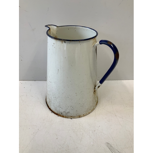 140 - Enamel Jug