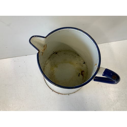 140 - Enamel Jug