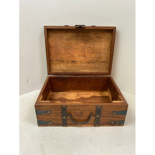 Small Metal Bound Box