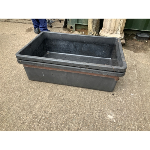 6 - Large Plastic Garden Trays