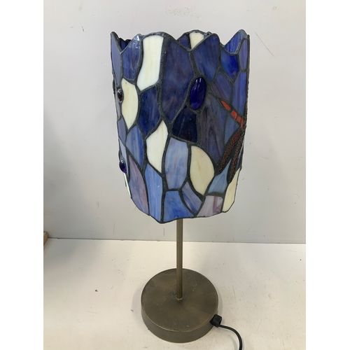 412 - Tiffany Style Lamp