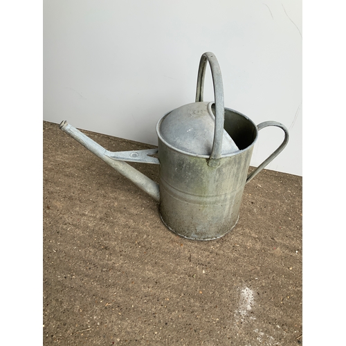 75A - Galvanised Watering Can