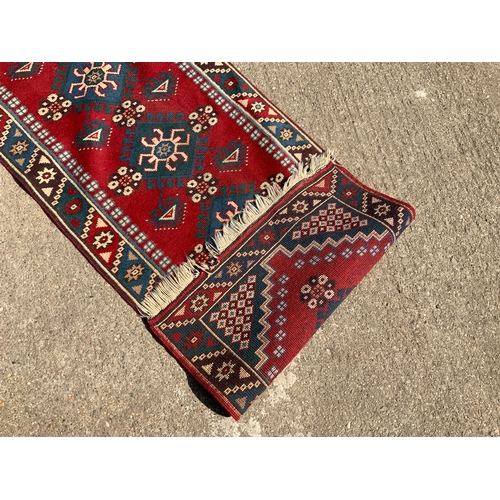 172 - Hand Knotted Rug - 290cm