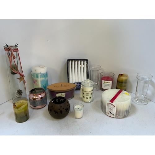 314 - Candles and Candle Holders