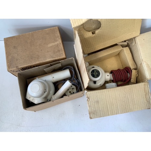 236 - 2x Vintage Hairdryers