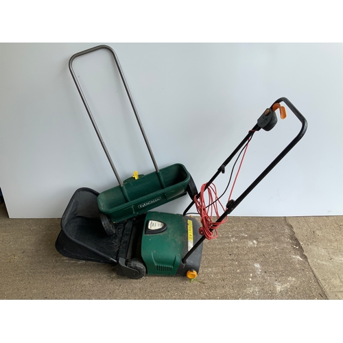 91 - Lawn Rake and Spreader