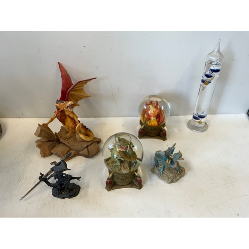 258 - Mythical Figurines etc