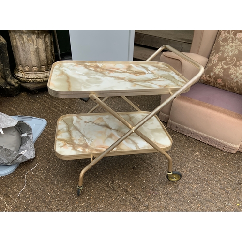 1160 - Retro Folding Trolley