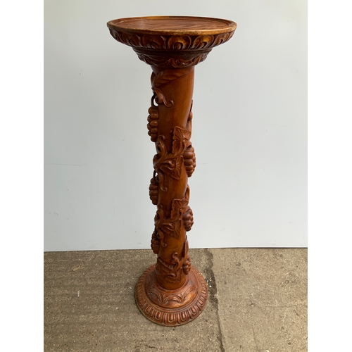 508 - Carved Torchere