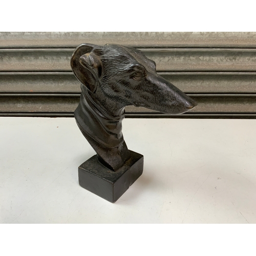 195 - Cast Iron Dog’s Head