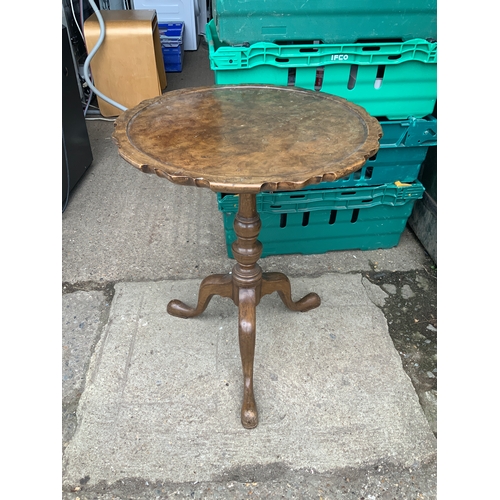 168 - Walnut Pedestal Table