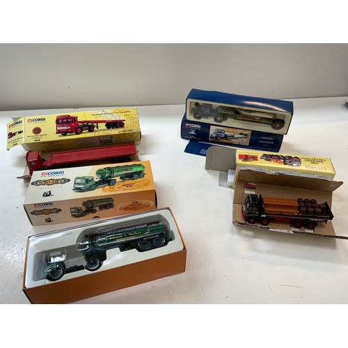 172 - 4x Boxed Corgi Model Lorries