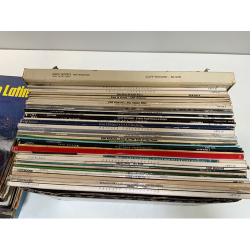 394 - Large Quantity of Cliff Richard Records