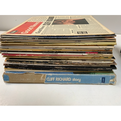 394 - Large Quantity of Cliff Richard Records