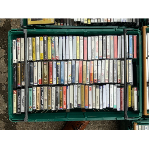 426 - Large Quantity of Cassette Tapes - Opera and Classical - Crates not Included