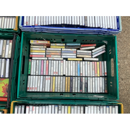 426 - Large Quantity of Cassette Tapes - Opera and Classical - Crates not Included