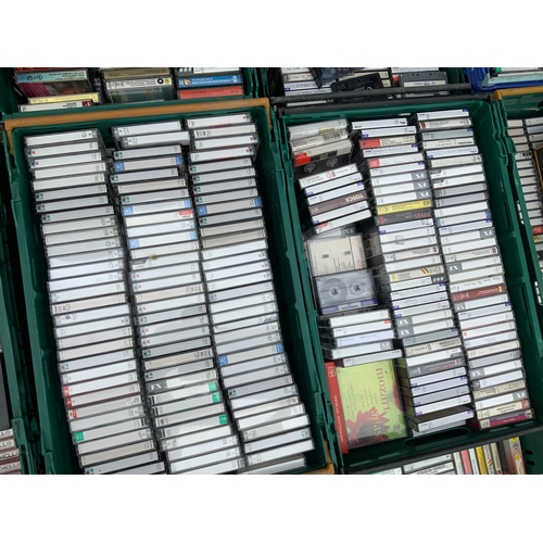 426 - Large Quantity of Cassette Tapes - Opera and Classical - Crates not Included