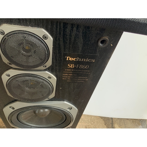 292 - Technics Speakers on Stands